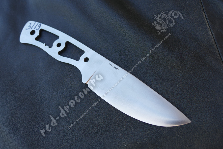 Клинок для ножа CPM S90V  ZA3119