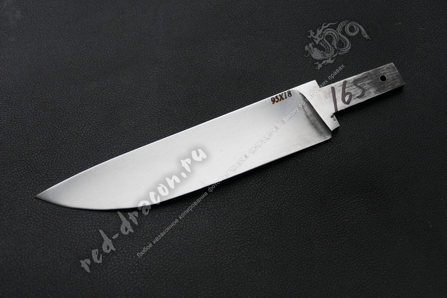 Клинок кованный для ножа 95х18"DAS165"