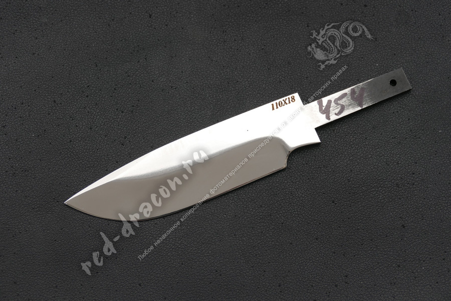 Клинок кованный для ножа 110х18 "DAS454"