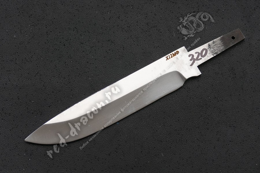 Клинок кованный для ножа Х12МФ "DAS320"