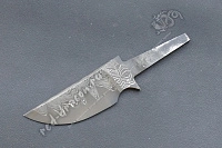 Заготовка для ножа  Дамаск с никелем za2615