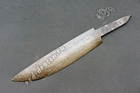 Клинок для ножа Якут дамаск za1905